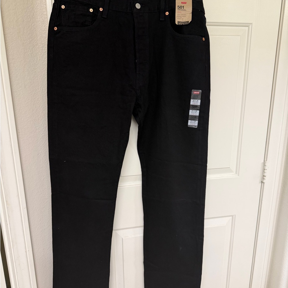 Levi's Men's 501 Dark Denim Jeans